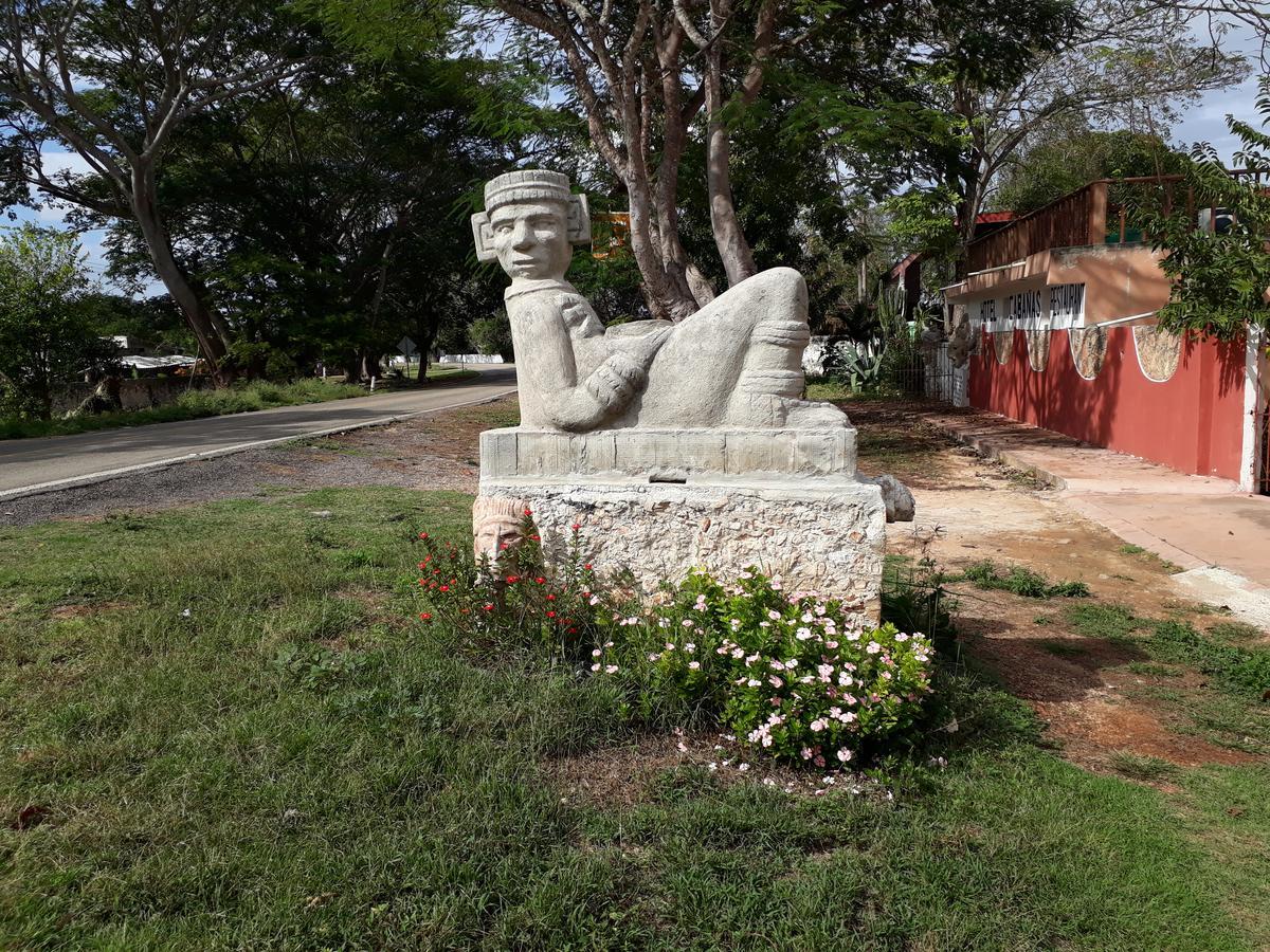 El Chac Mool Bed & Breakfast Santa Elena Eksteriør bilde